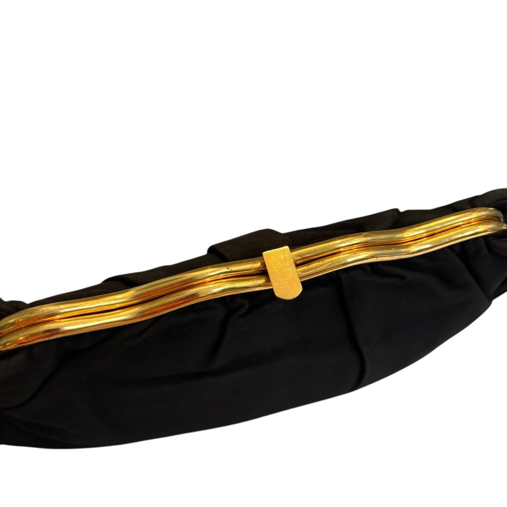Vintage Best & Co New York Velvet Evening Clutch with Hand Carry Strap - Picture 5 of 15